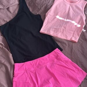 Zyia Hot pink grand slam skirt